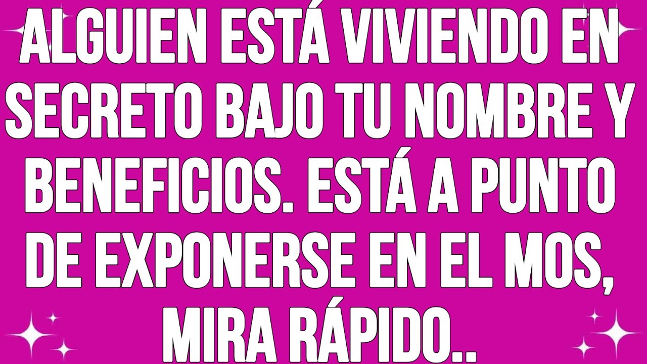 Alguien está viviendo en secreto bajo tu nombre y beneficios... || #god #godmessage
