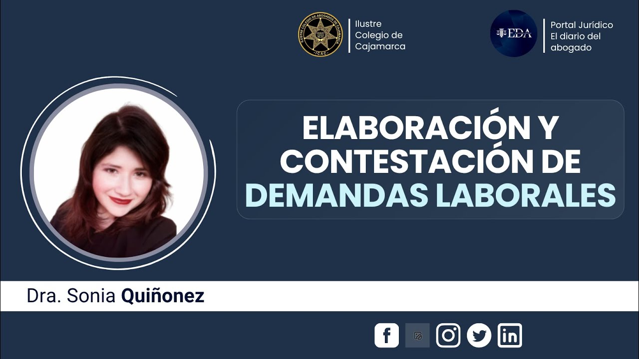 Elaboración y Contestación de Demandas Laborales