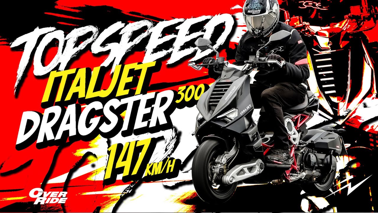 Top Speed italjet Dragster 300