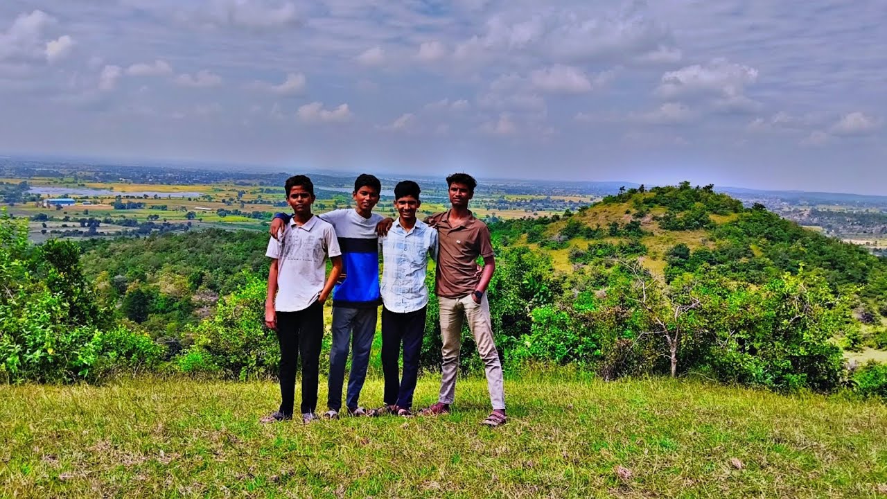 Friends going to mountains in my village 😀