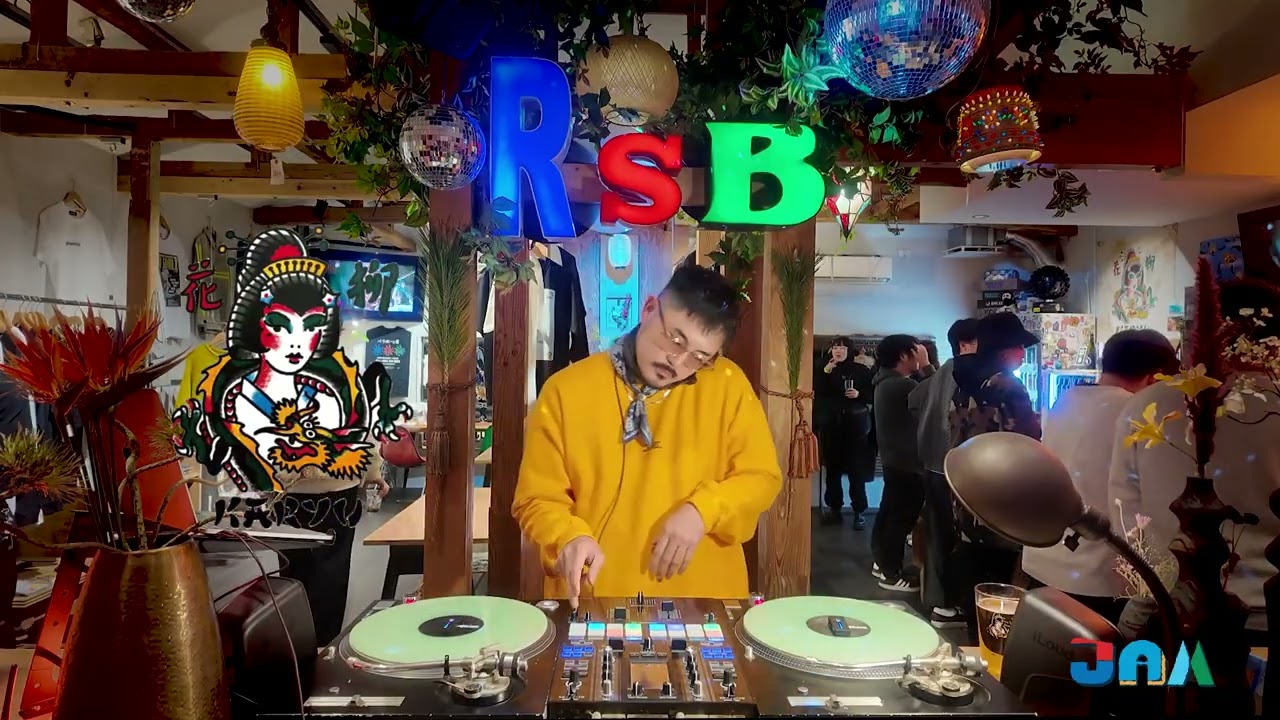 Sunset Drive R&B MIX by MASTER HERO/FKJ,Usher,Amber Mark【JAM DJ SESSION vol.12 RSB GALLERY 溝の口】