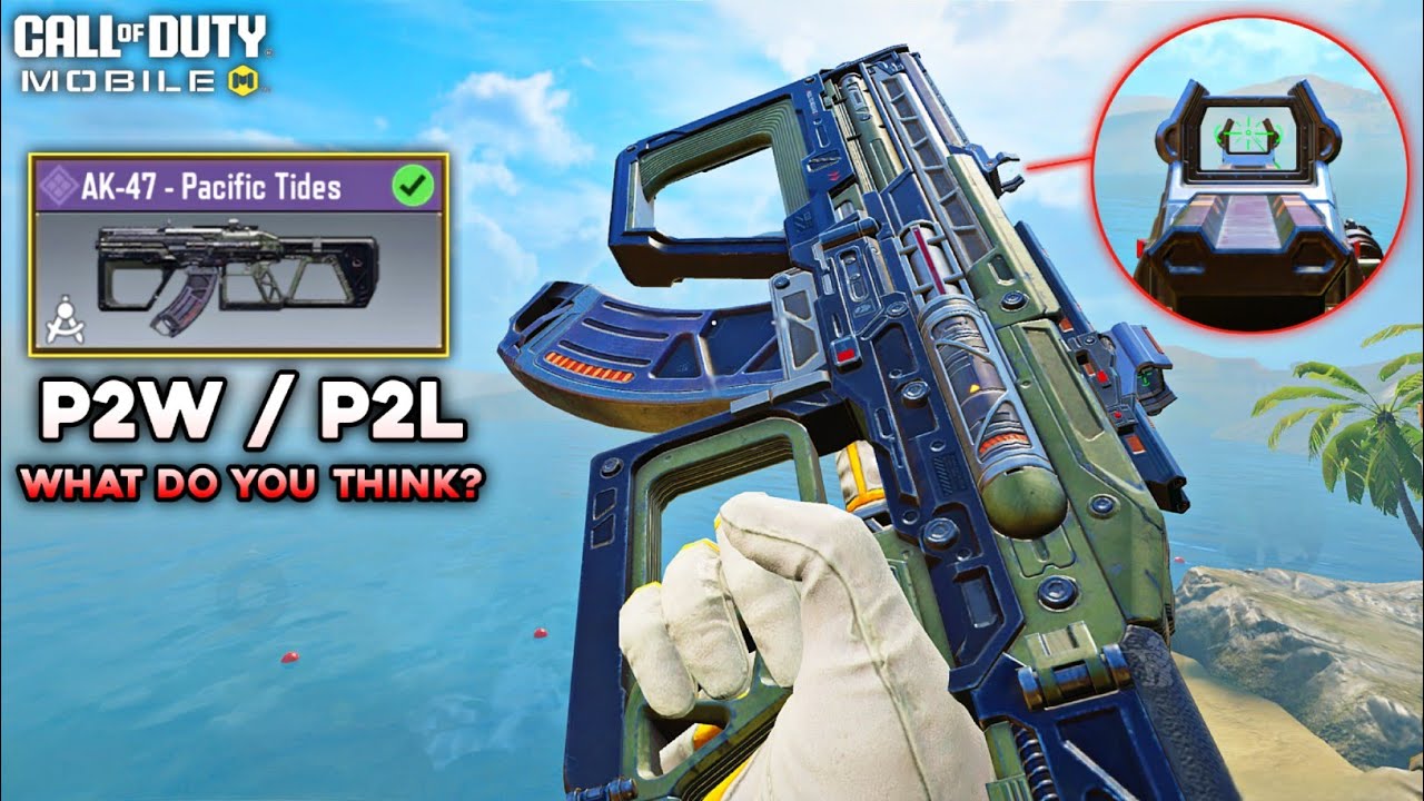 New AK-47 - Pacific Tides is P2W & P2L at the same time!