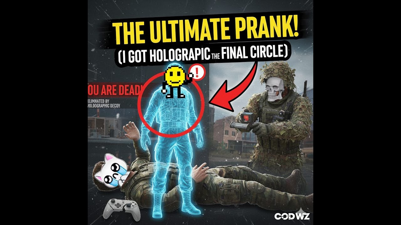CALL OF DUTY WARZONE    HOLOGRAM ENEMY TRICK ME