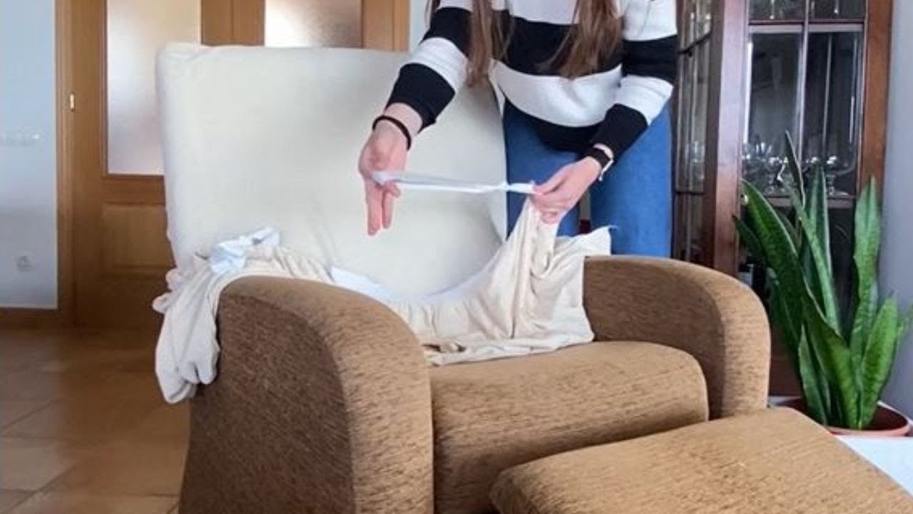 EiffelTextile.com | Como poner una Funda de Sillón Relax Reclinable