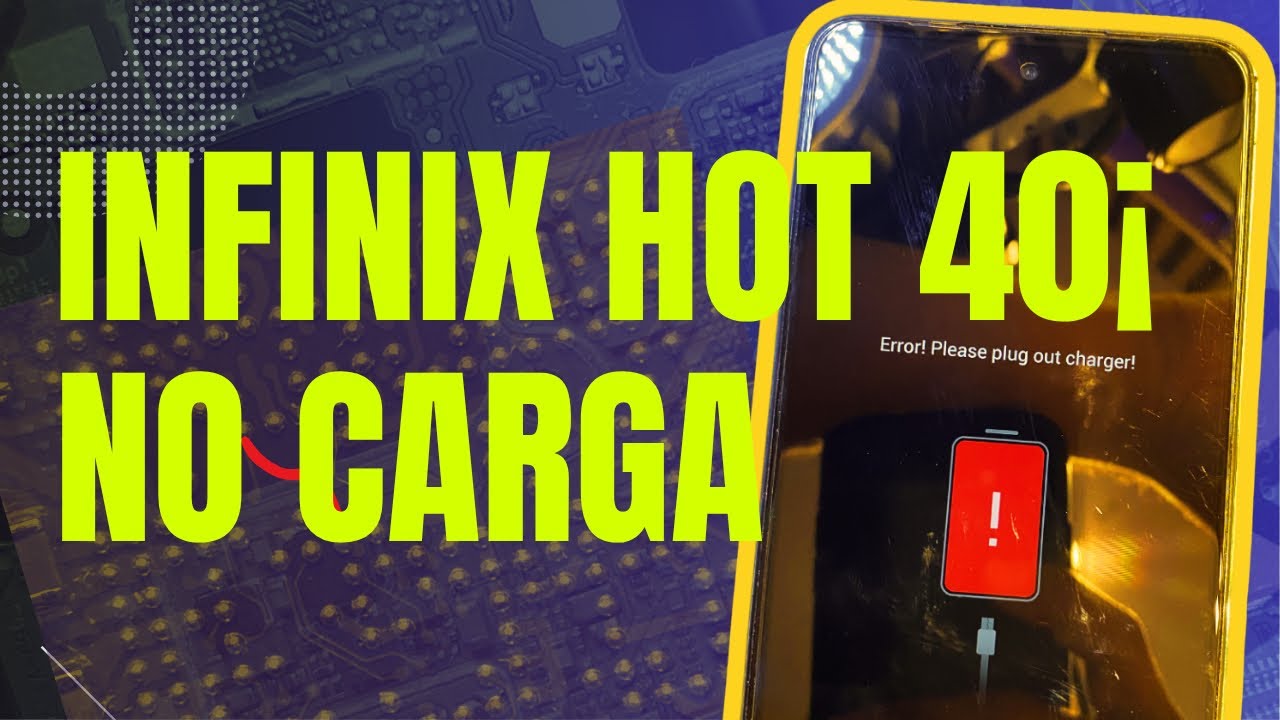 Falla común Infinix Hot 40i No Carga🔋 | Repara Fácil con Mi Smart