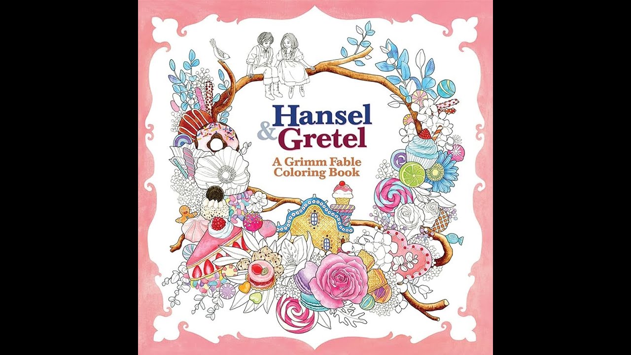 Flip Through Hansel & Gretel Coloring Book