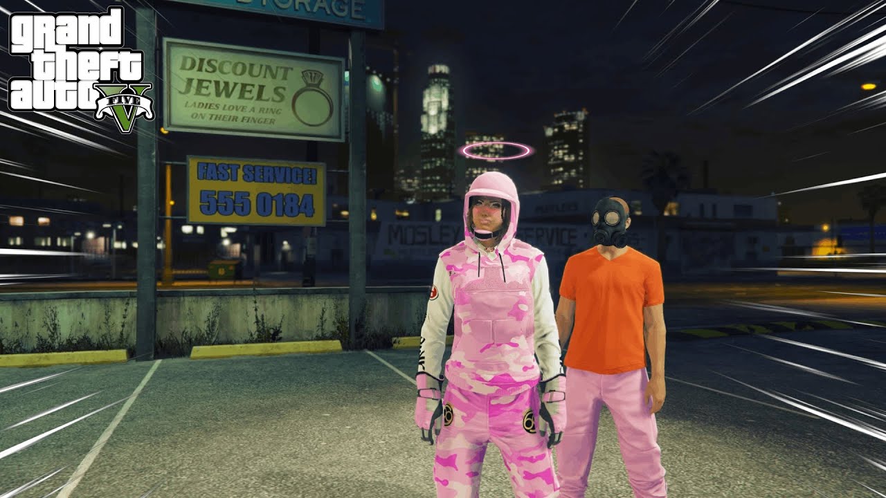 GTA5 Beff female Pink Adversary Outfit Tutorial!