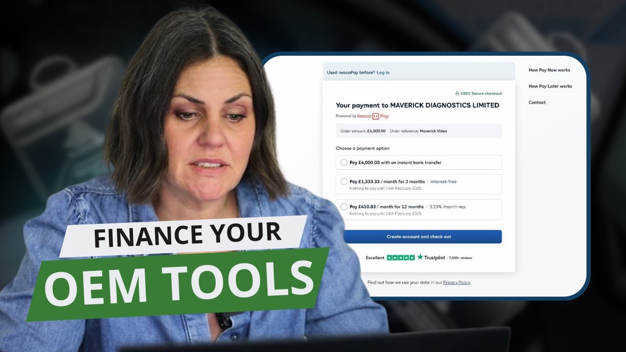 OEM Diagnostics Made Affordable: Flexible Financing Explained | IWOCA Pay Tutorial