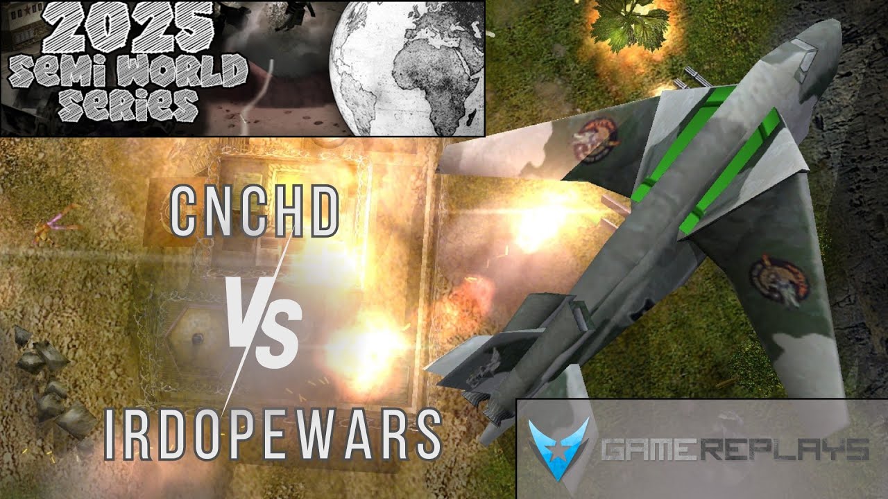 [C&C Generals Zero Hour] Semi World Series 2025 Ro128 - cncHD vs iRdopewars