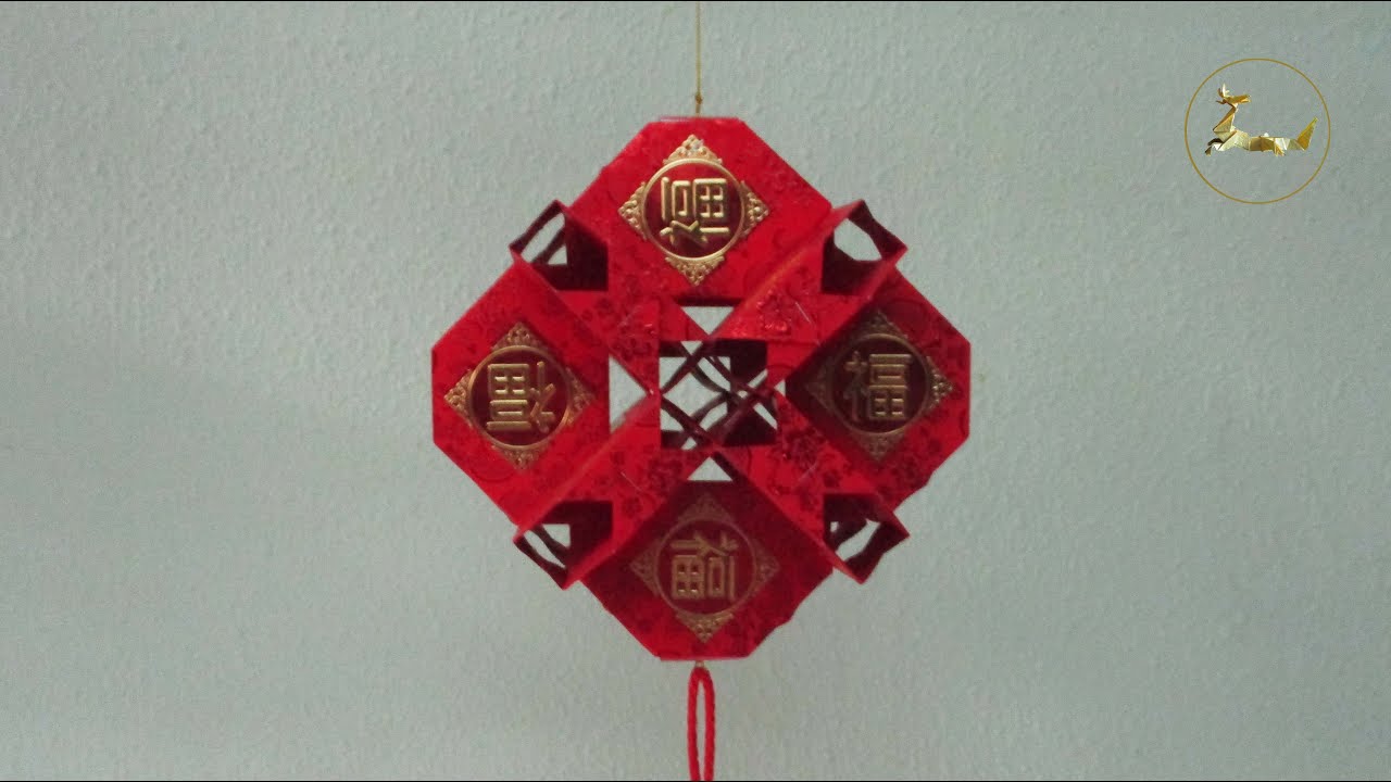 CNY Tutorial No. 197 - 24-unit Hongbao Ornament
