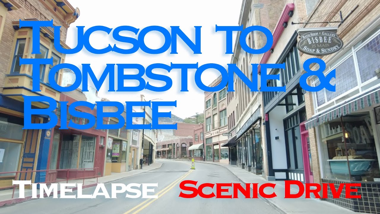 Timelapse: Scenic Drive: Tucson to Bisbee via Tombstone