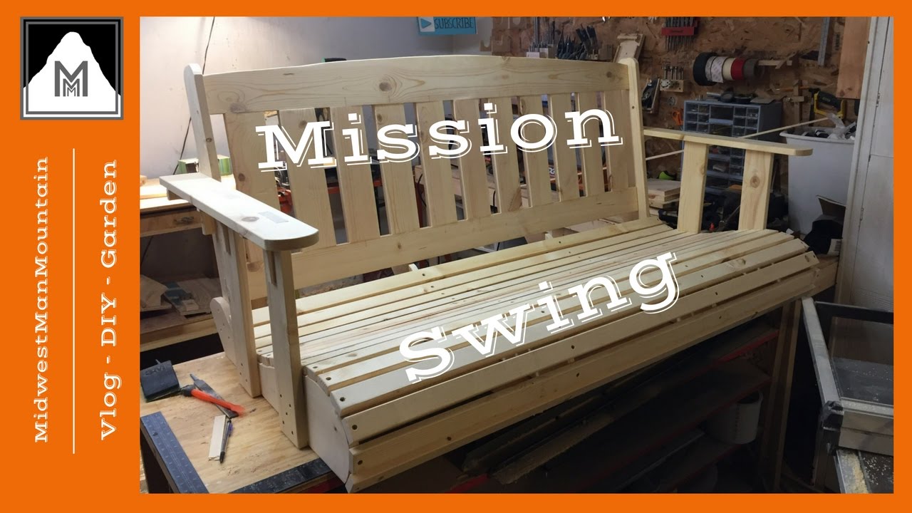 How to Build a Mission Style Porch Swing