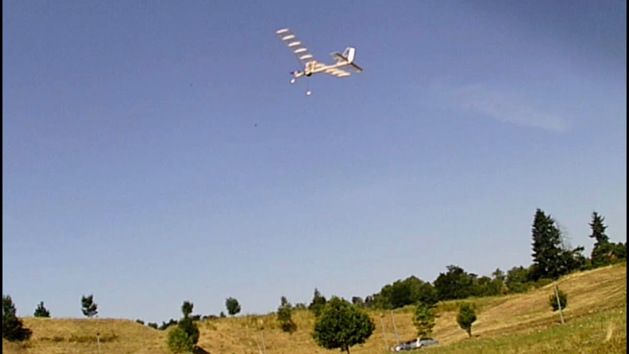 03 Hangar Rat RC Conversion   Maiden flight