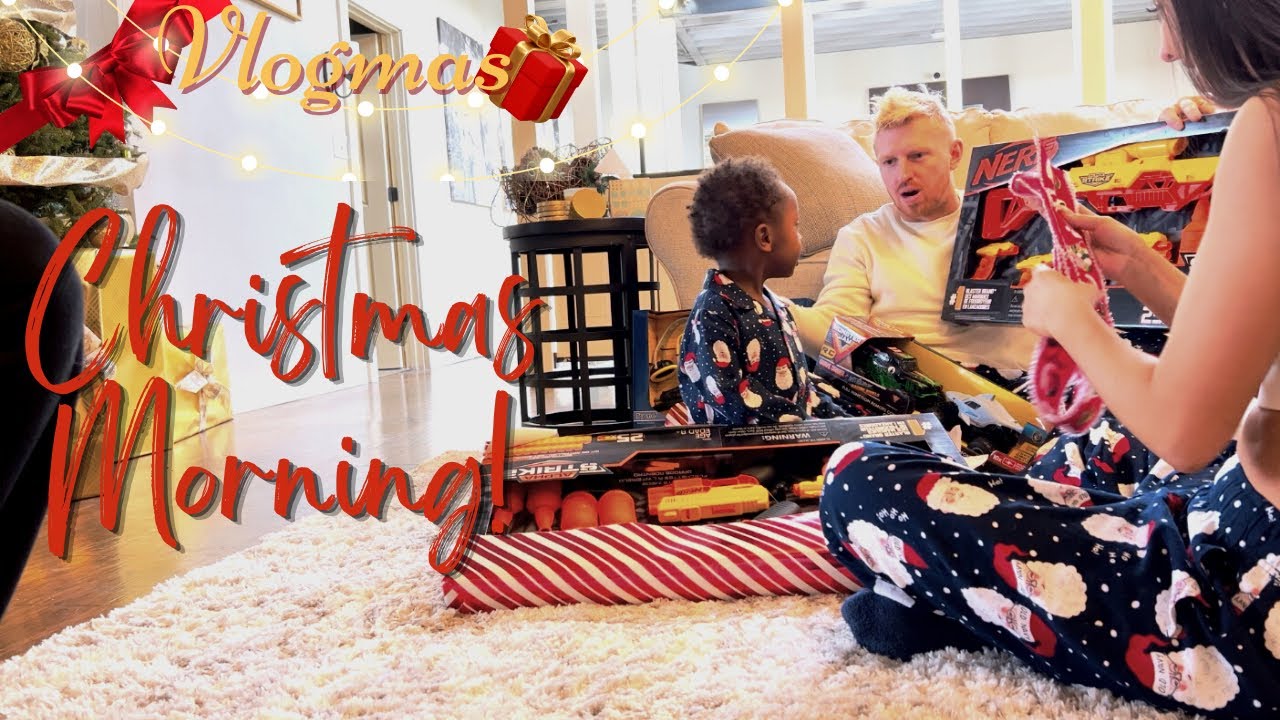 Christmas Morning! What did Santa bring Abriel?!