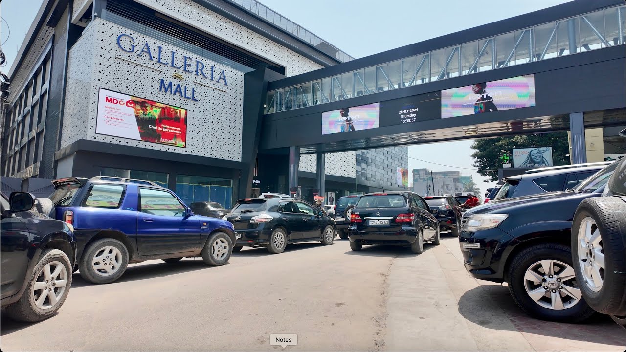 The Hidden Gems of KINSHASA's NEW GALLERIA MALL in GOMBE
