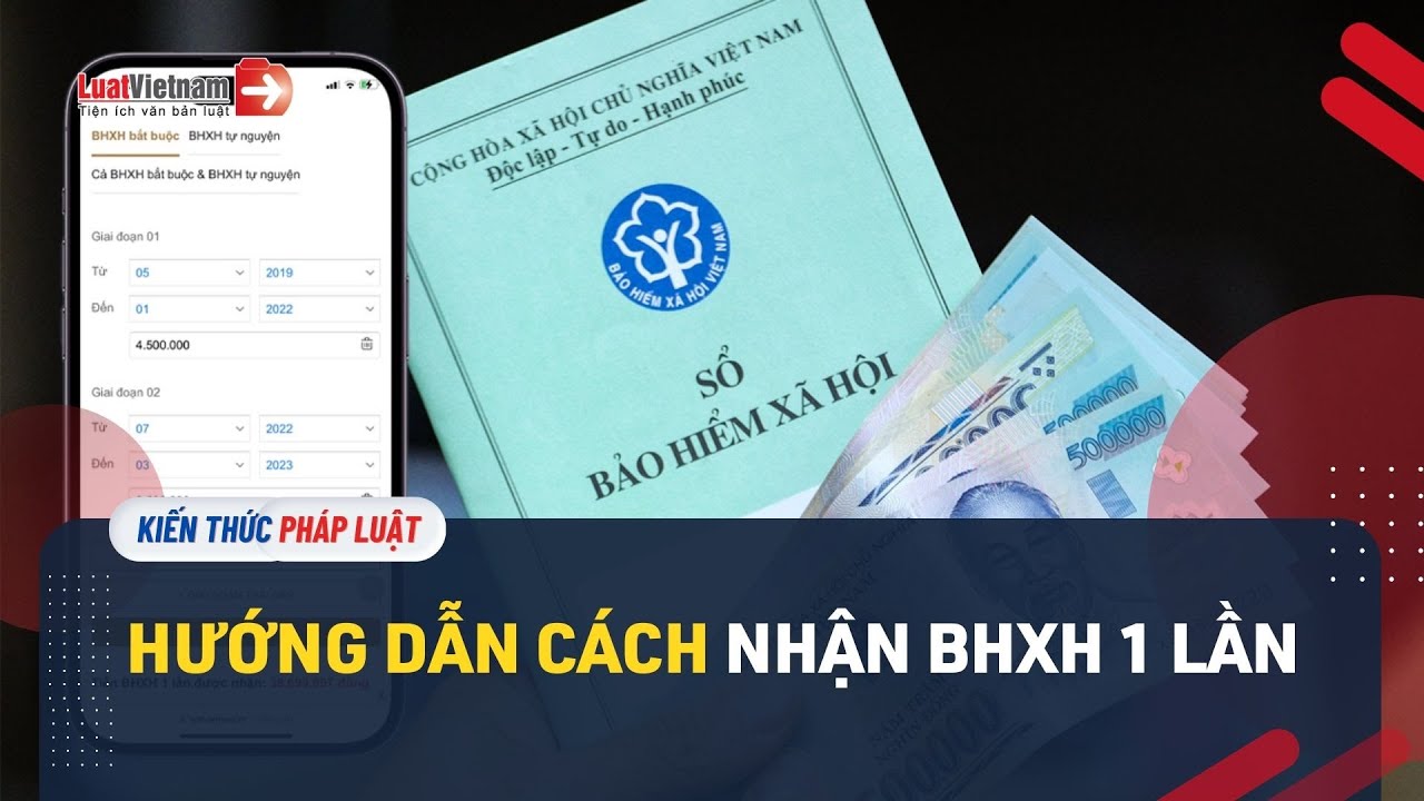 Hướng Dẫn Chi Tiết Cách Nhận BHXH 1 Lần Mới Nhất | LuatVietnam.vn