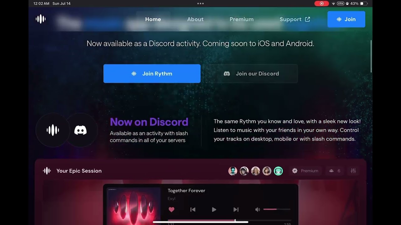 Invite The RYTHM Music Bot! BEGINNER FRIENDLY GUIDE