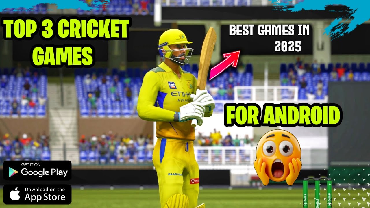 Top 3 Best Cricket Game For Android 2025 ! Best Graphics & Best  Features ! In Tamil