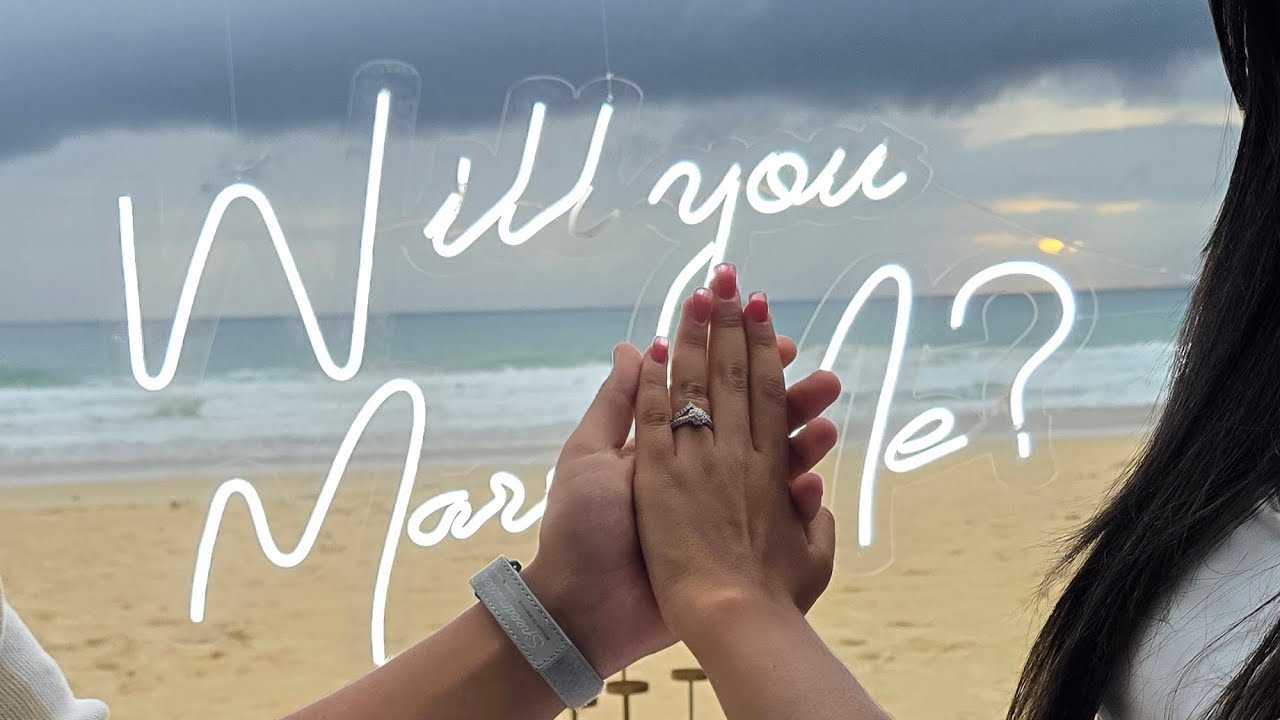 הצעת נישואין מרגשת בפוקט תאילנד #הצעתנישואיןמרגשתתאילנד