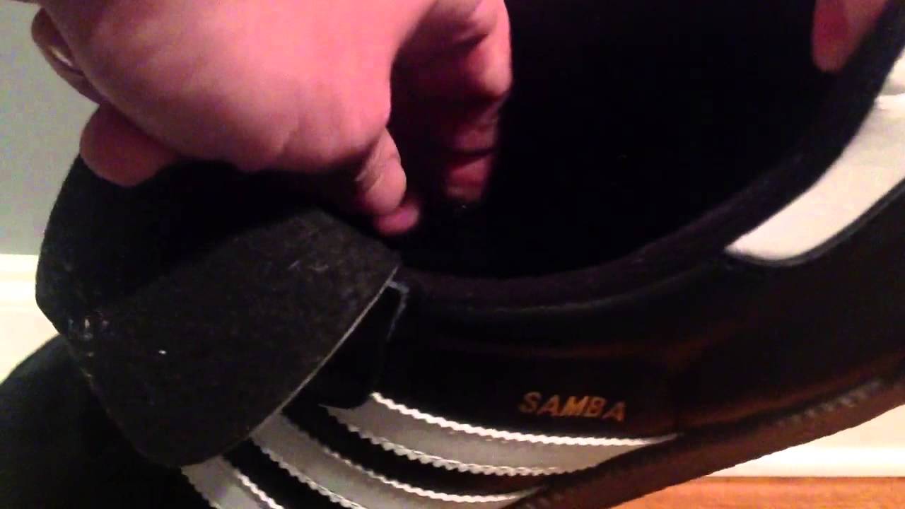 How to remove arch supports from Adidas Samba Classic shoes