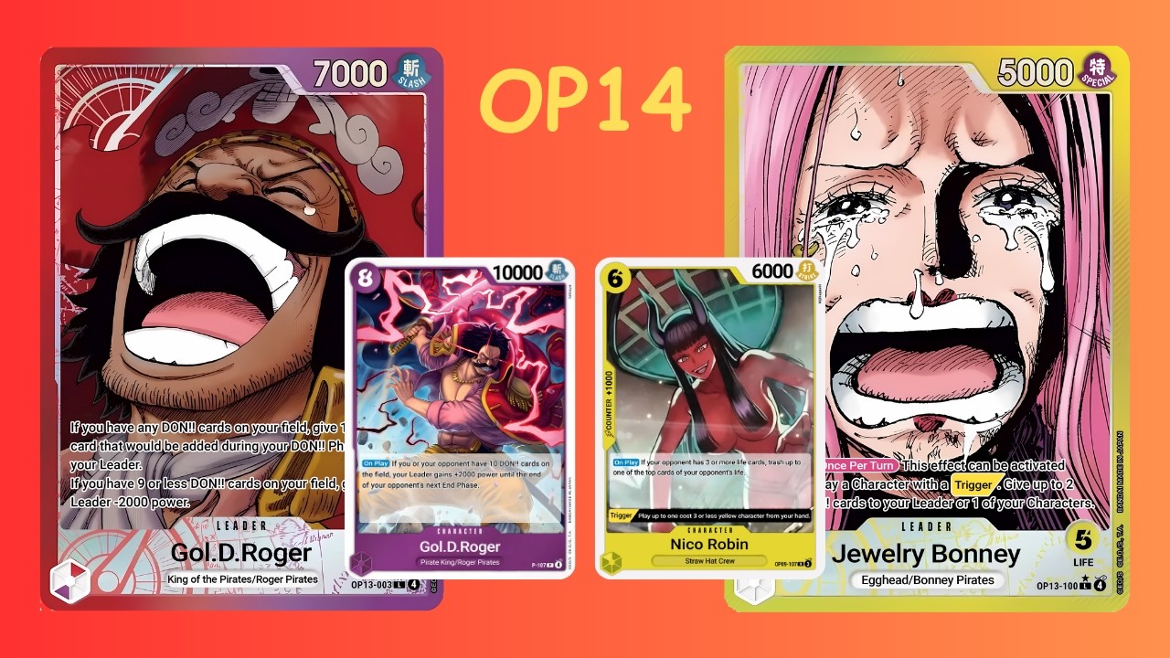 [OP14] Roger vs. Y Bonney - 9k leader lol
