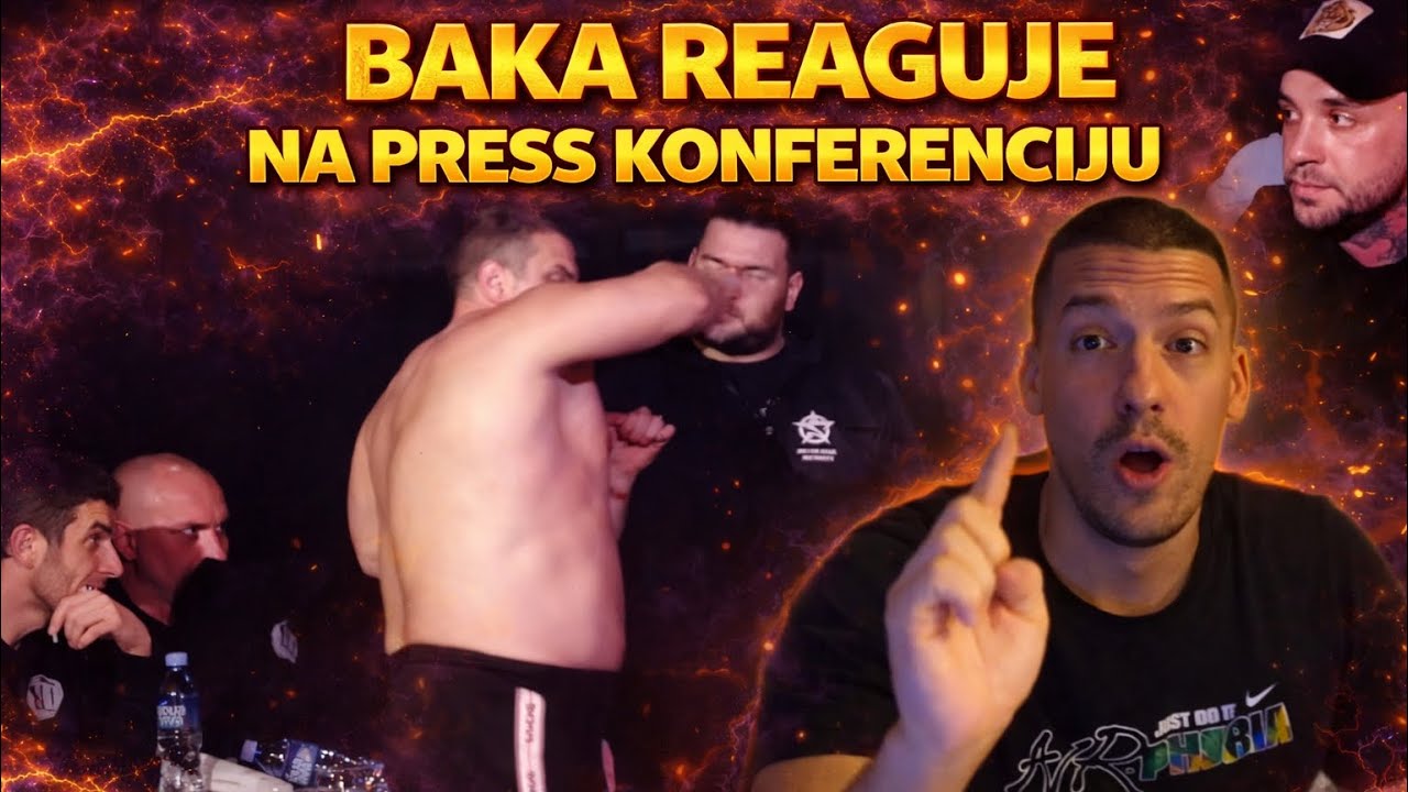 BAKA PRASE REAKCIJA PRESS KONFERENCIJA - BOX EVENT NACIONALNA KLASA