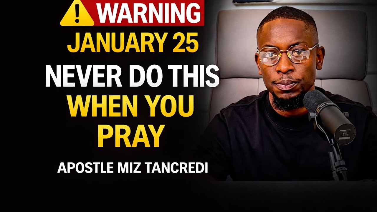 Dangerous Warning: Never Do These When You Pray — It Blocks Your Breakthrough | Apostle Miz Tancredi