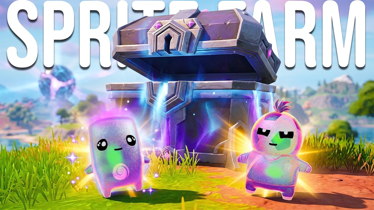 Fortnite - Best RELIC CHEST FARM to Find RARE HOLOFOIL & GALAXY SPRITES FAST! (Tutorial)