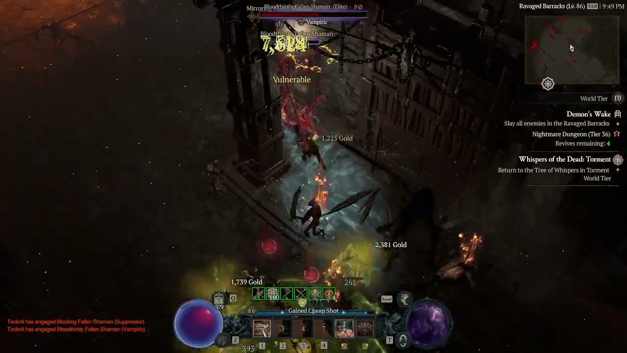 What Rogue Flurry Endgame Feels Like - Diablo 4