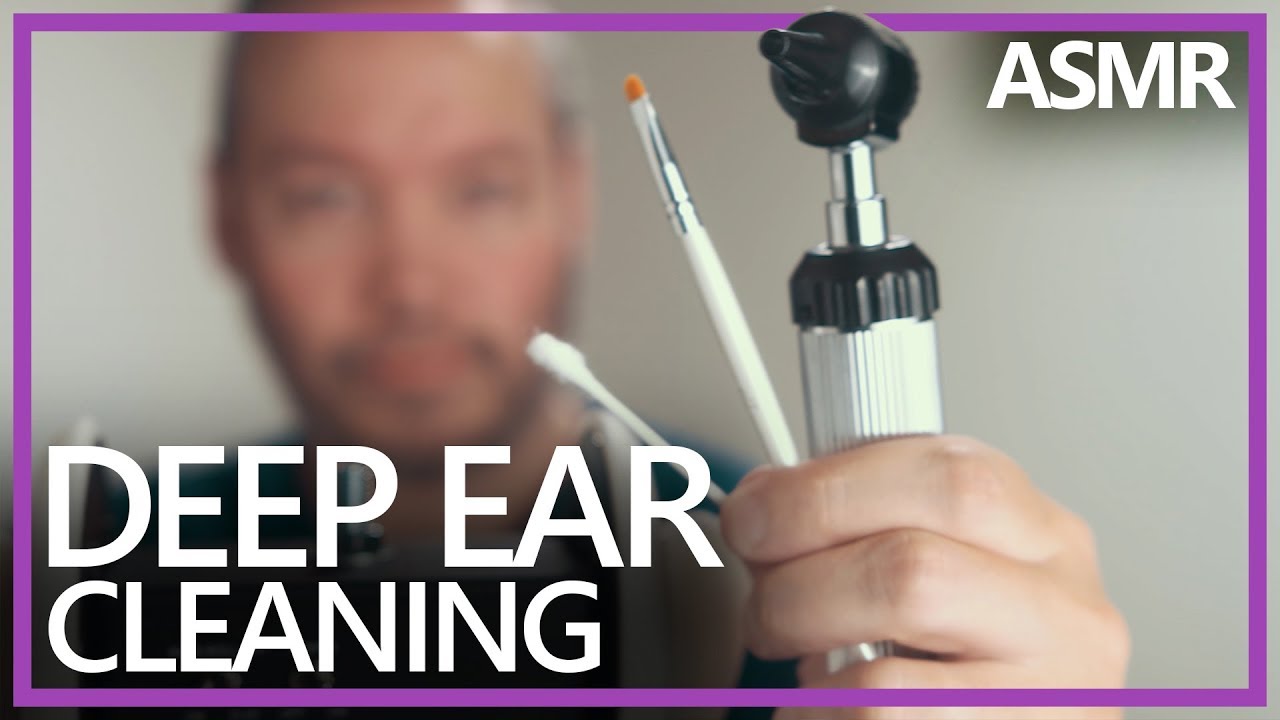 Deep Ear Cleaning - Q-tips, Brush, Otoscope (ASMR, 4K60)