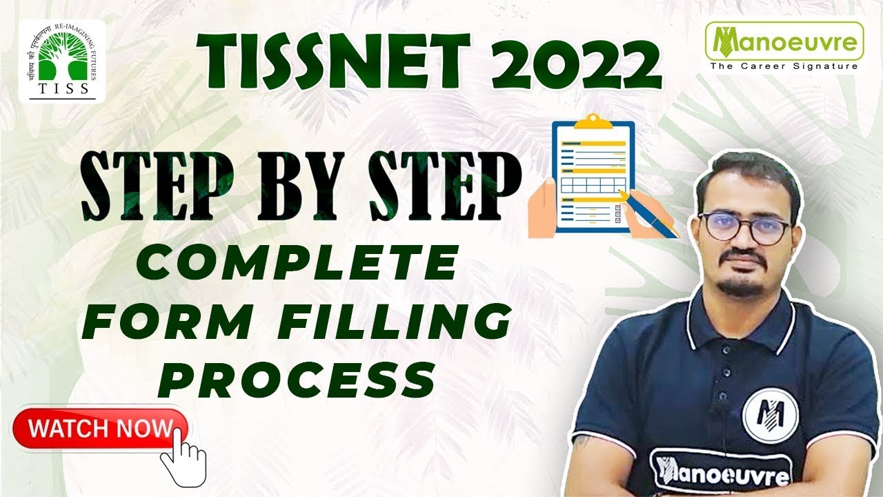 TISSNET 2022 I STEP BY STEP COMPLETE FORM FILLING PROCESS