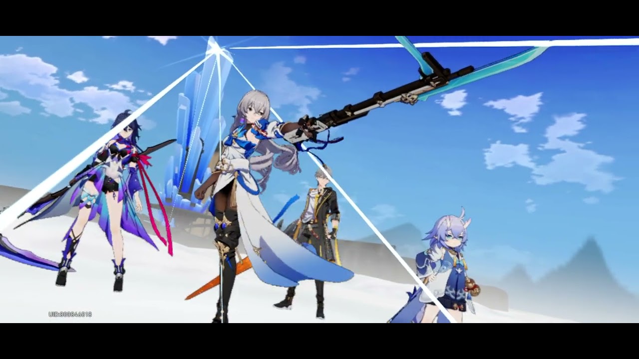 Lvl 60 Seele Showcase DMG (Buffer Bronya only) #honkaistarrail