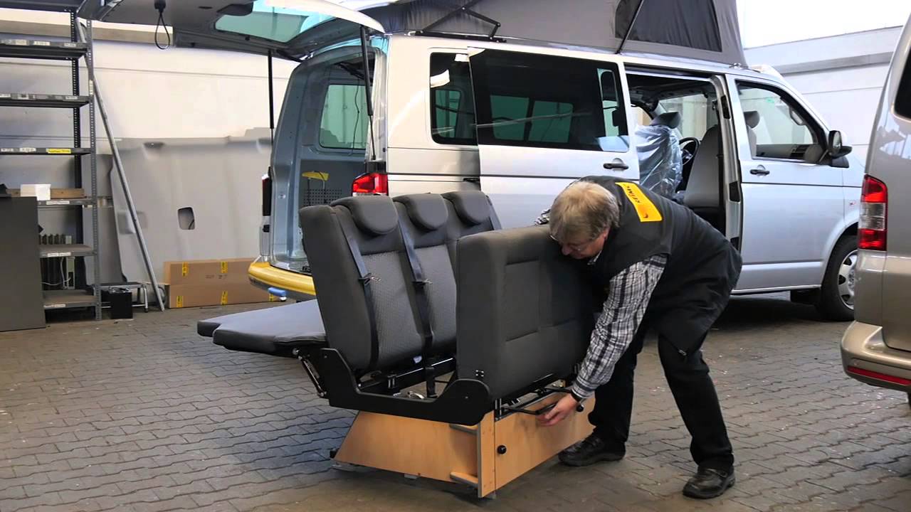 REIMO Sitz-/Schlafbänke für Campingbusse