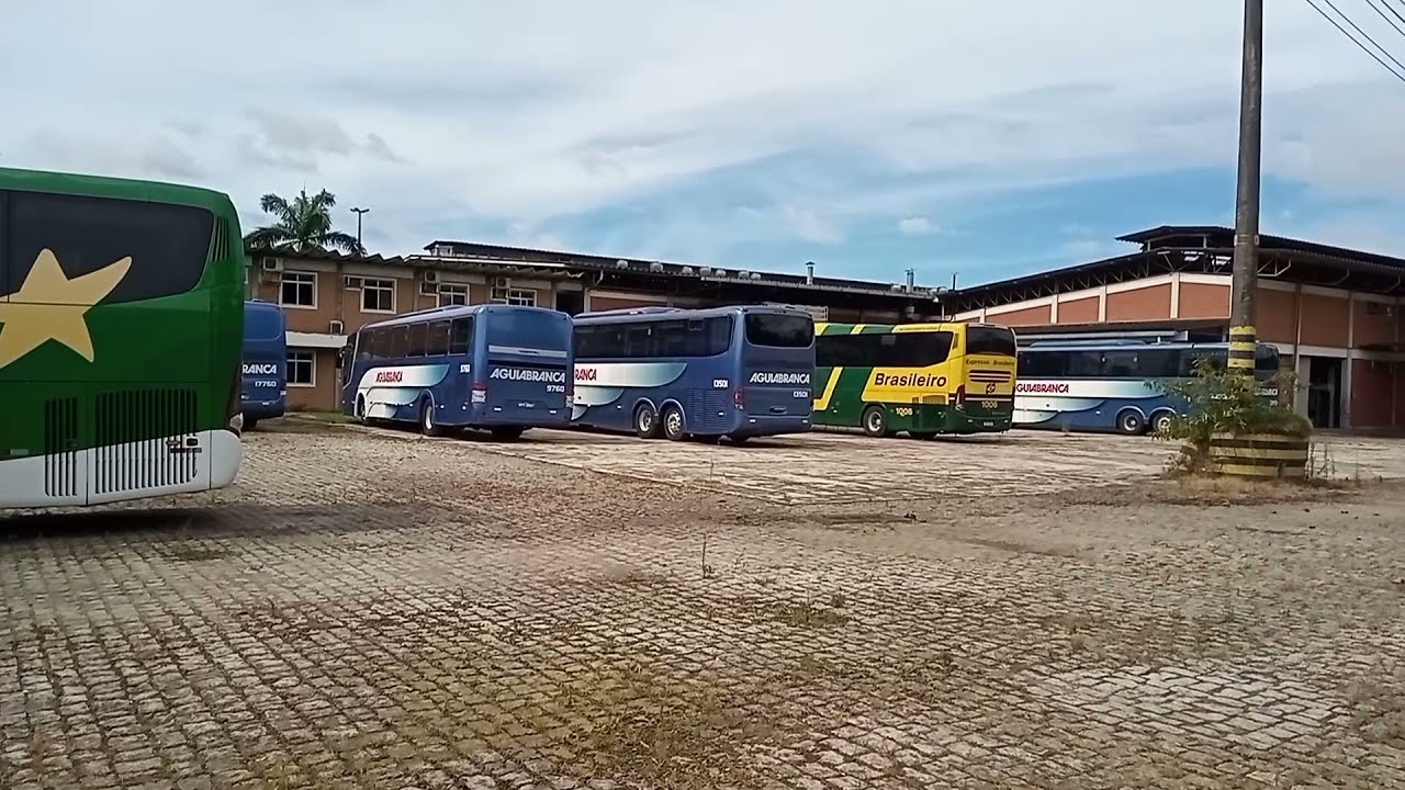 Visita à garagem Águia Branca em Cariacica-ES