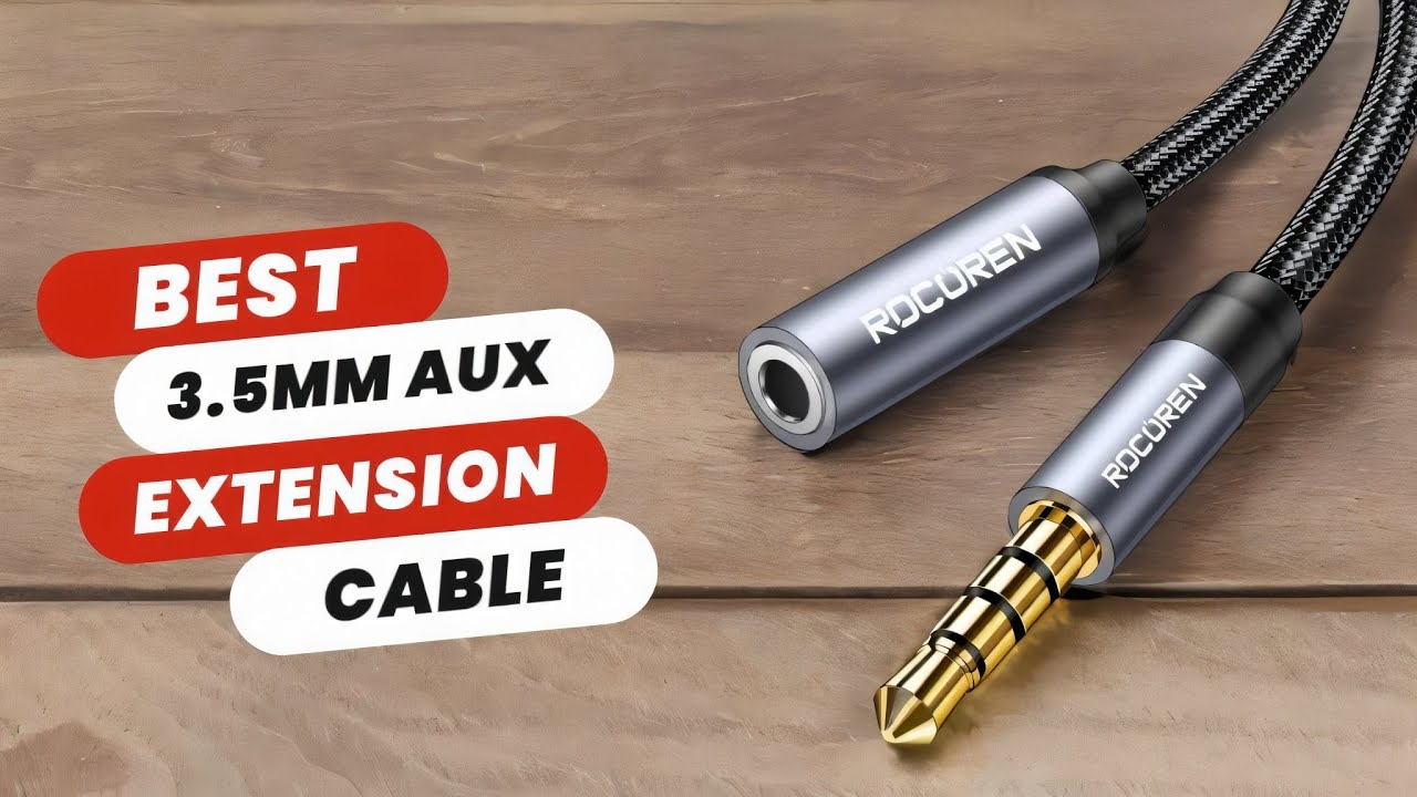 Top 5 Best 3.5mm Aux Extension Cables | Enhance Your Audio Experience!