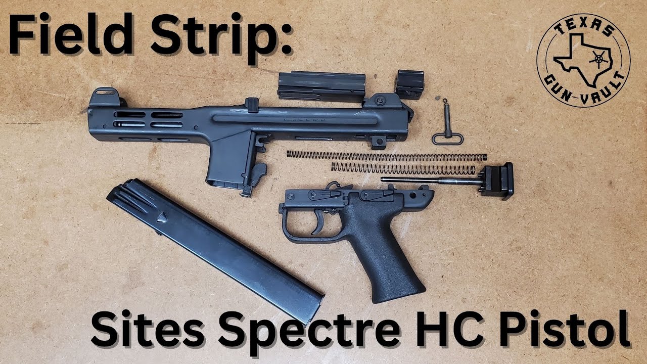 Field Strip: Sites Spectre HC Pistol (.45ACP)