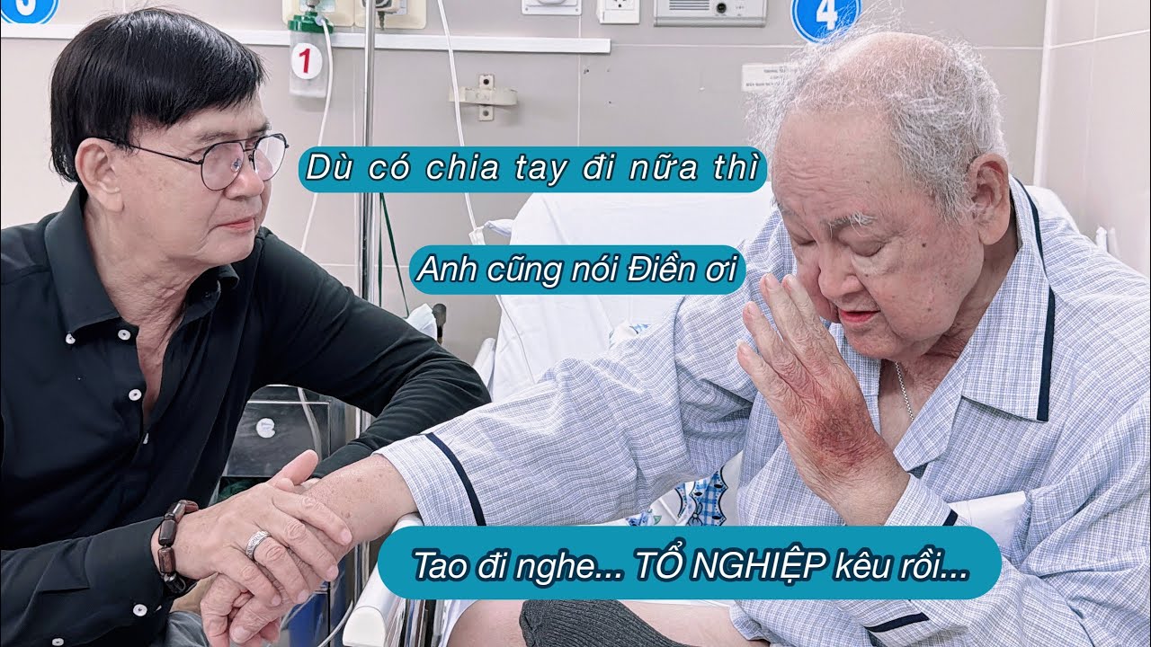 Đến bệnh viện thăm NSUT Hùng Minh anh nói Thanh Điền ơi tao đi nghe Tổ Nghiệp sắp kêu rồi nhói lòng