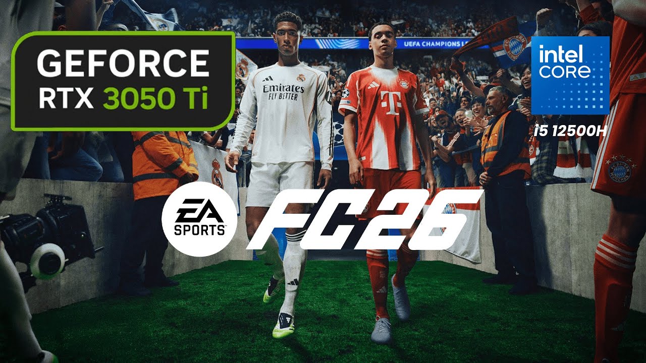 EA Sports FC 26 | RTX 3050 Ti | i5-12500H | All Settings FPS Test (Low-Ultra) | Acer Nitro 5 | 2025