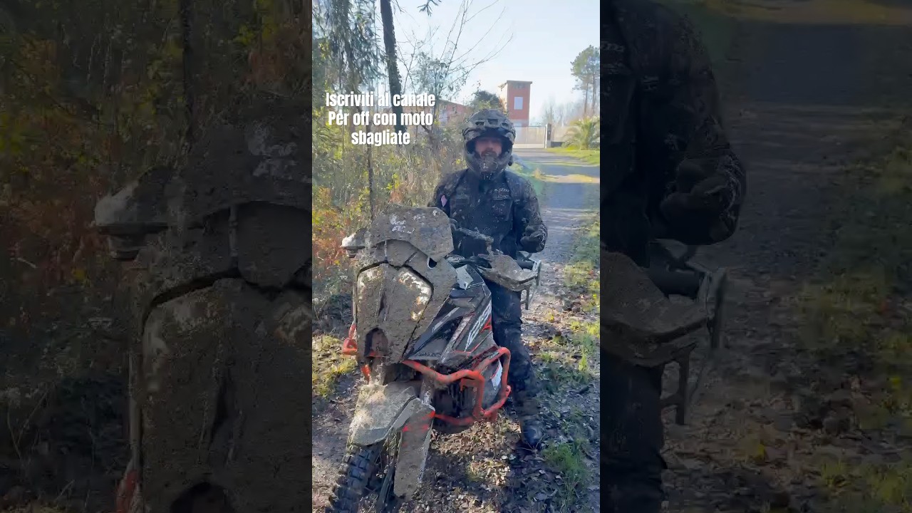 MOTO SBAGLIATA? #enduromotorcycle #ktm #ktm1290 #mud #fango #moto #motorrad #motorcycle #dirty