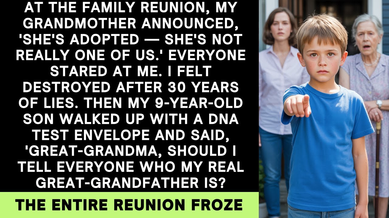 You're ADOPTED! Grandma Exposed My 30-Year Secret Then My Sons DNA Test Destroyed Her