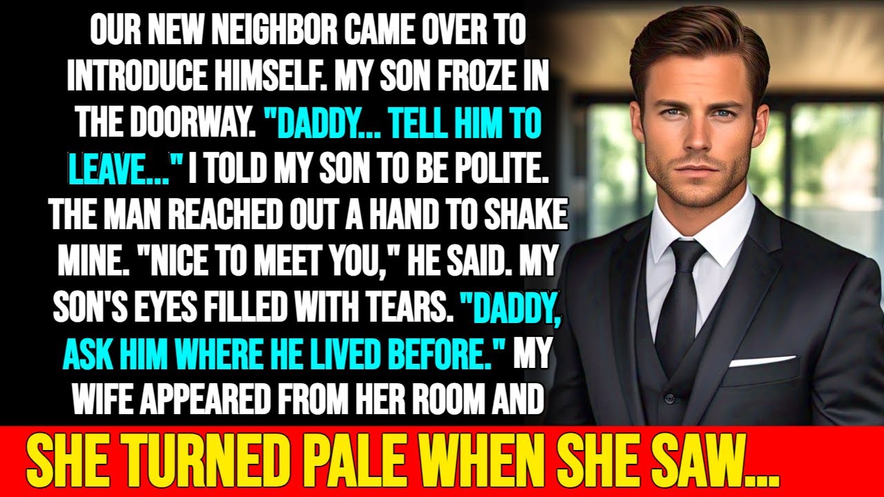My New Neighbor Introduced Himself—My 9-Year-Old Son Said 