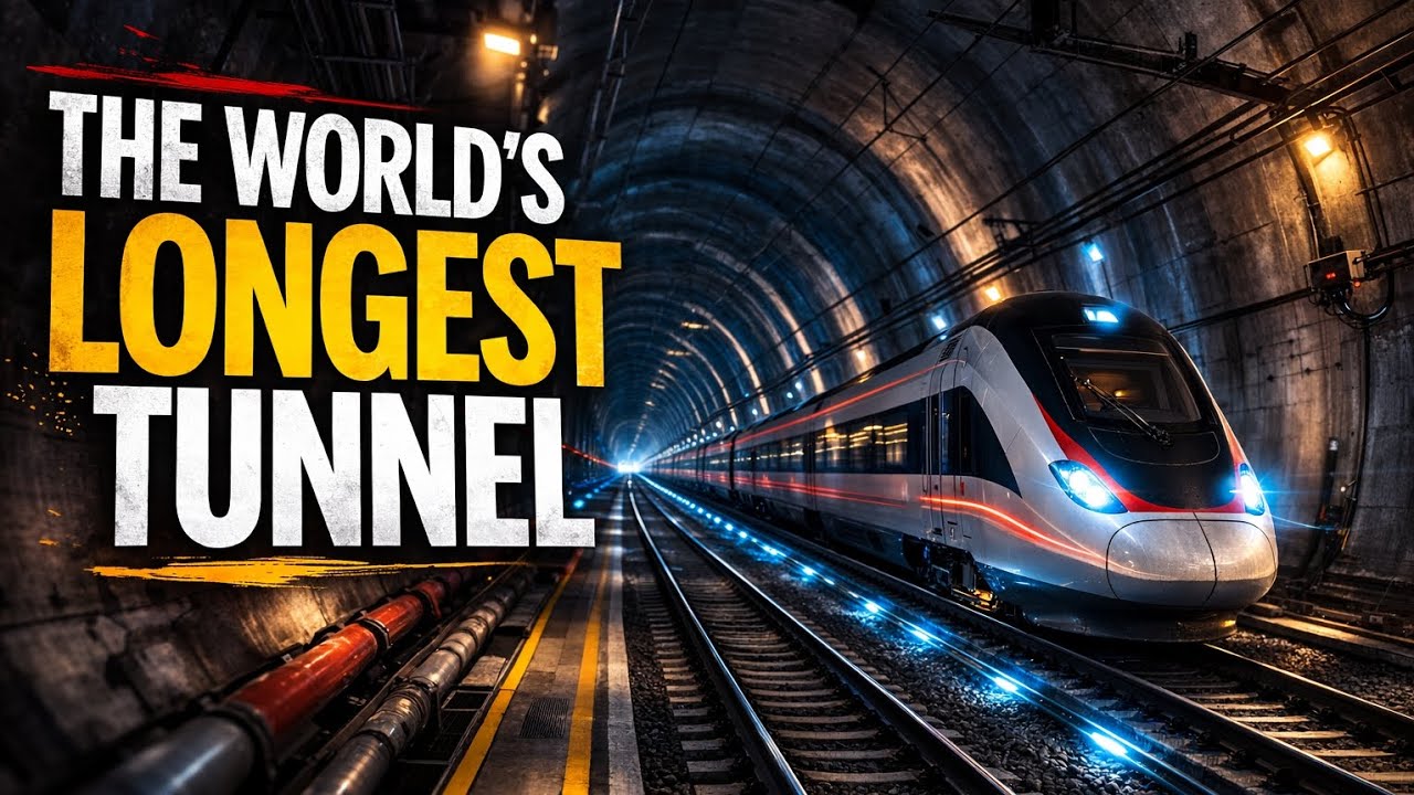 The Longest Tunnel in the World: Inside the Gotthard Base Tunnel