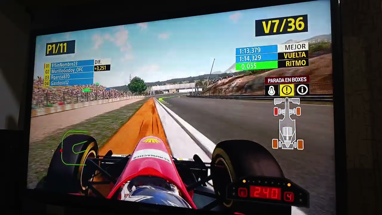 TEMPORADA 10 CLASIC GRAN PRIX 80/90 50% CARRERA 7/14 CON F310 