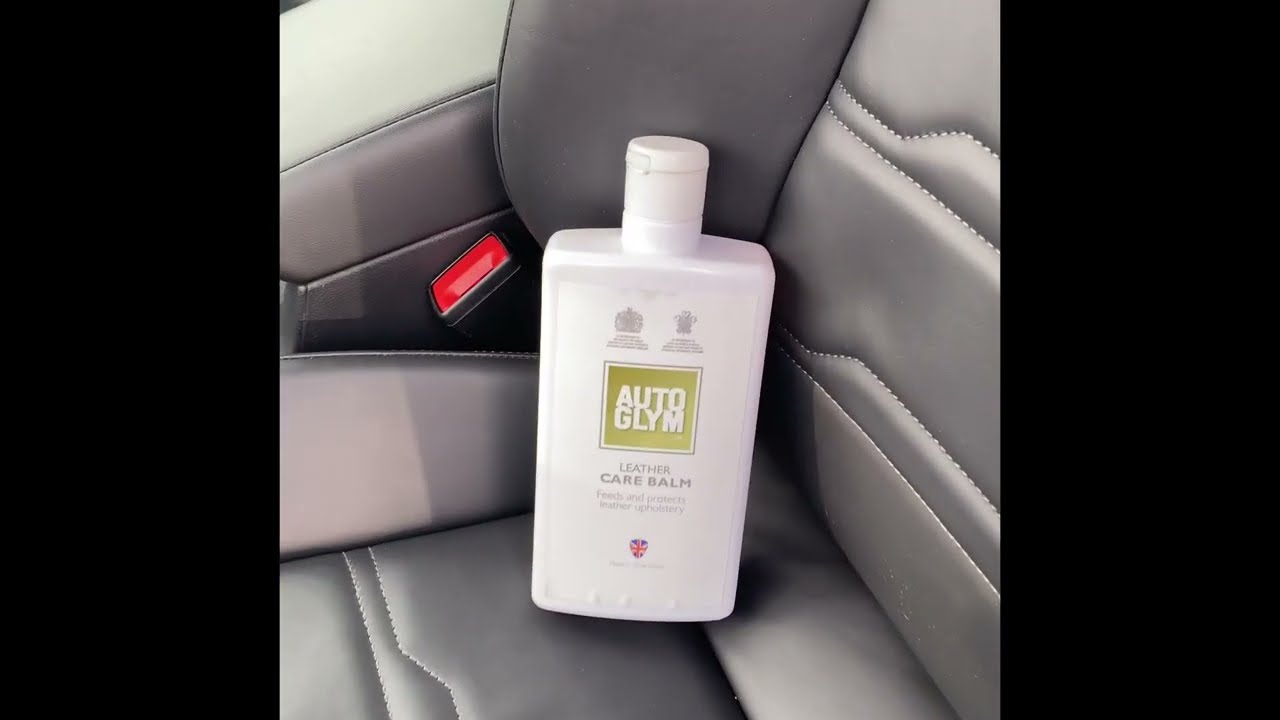 Autoglym Leather Care Balm - How To Renovate Old Car Leather -