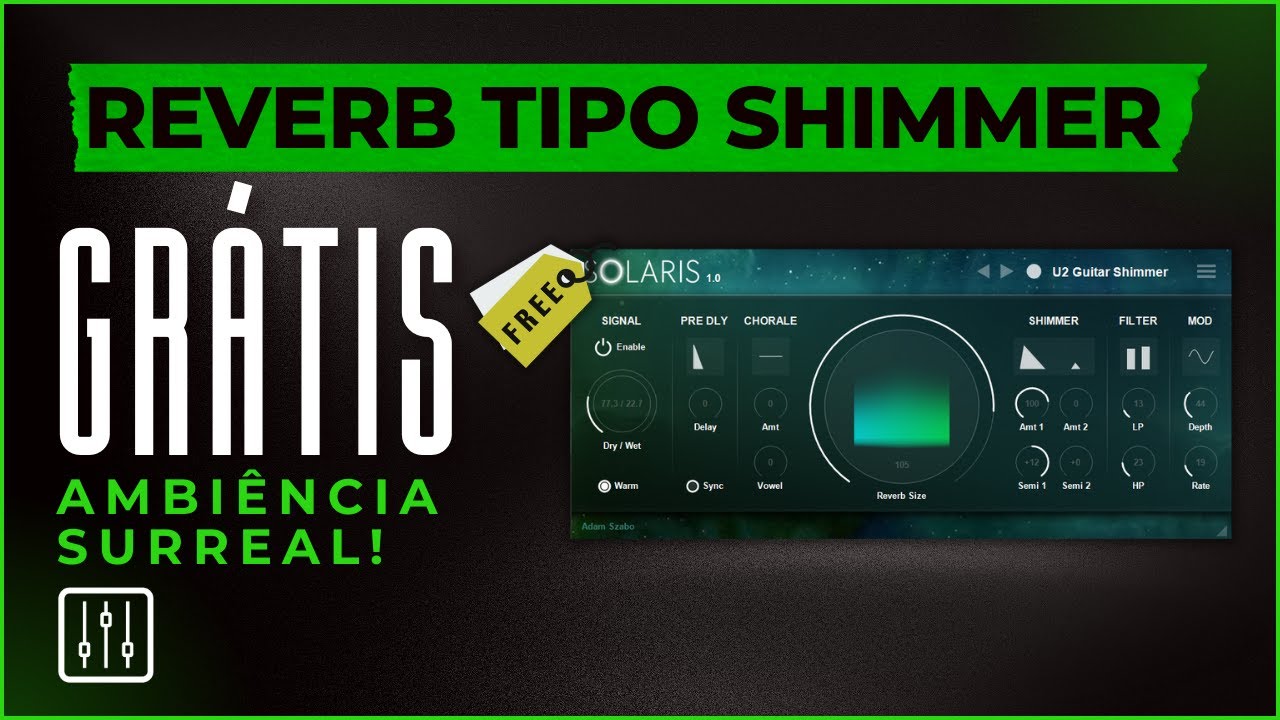 REVERB SHIMMER COM AMBIÊNCIA SURREAL DE GRAÇA! | Solaris (Review)