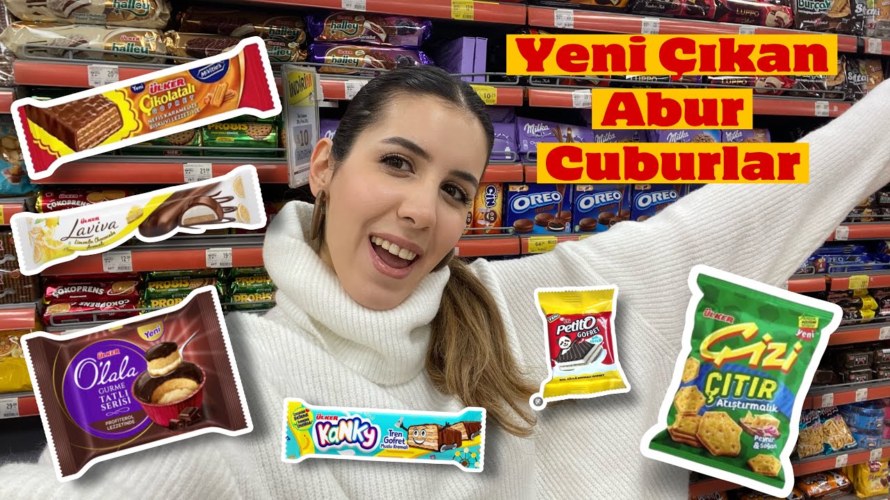 Yeni Çıkan Abur Cuburları Deniyoruz 🤩 | Part 1
