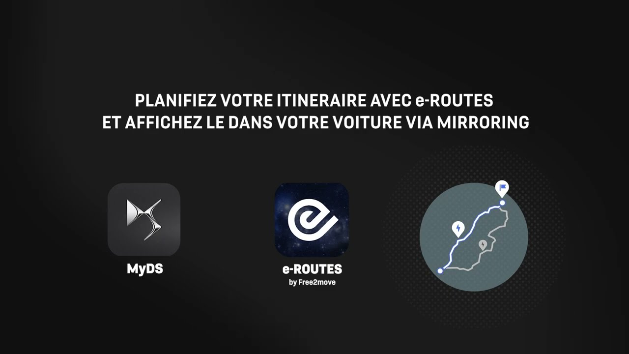 DS Automobiles I Application e-Routes