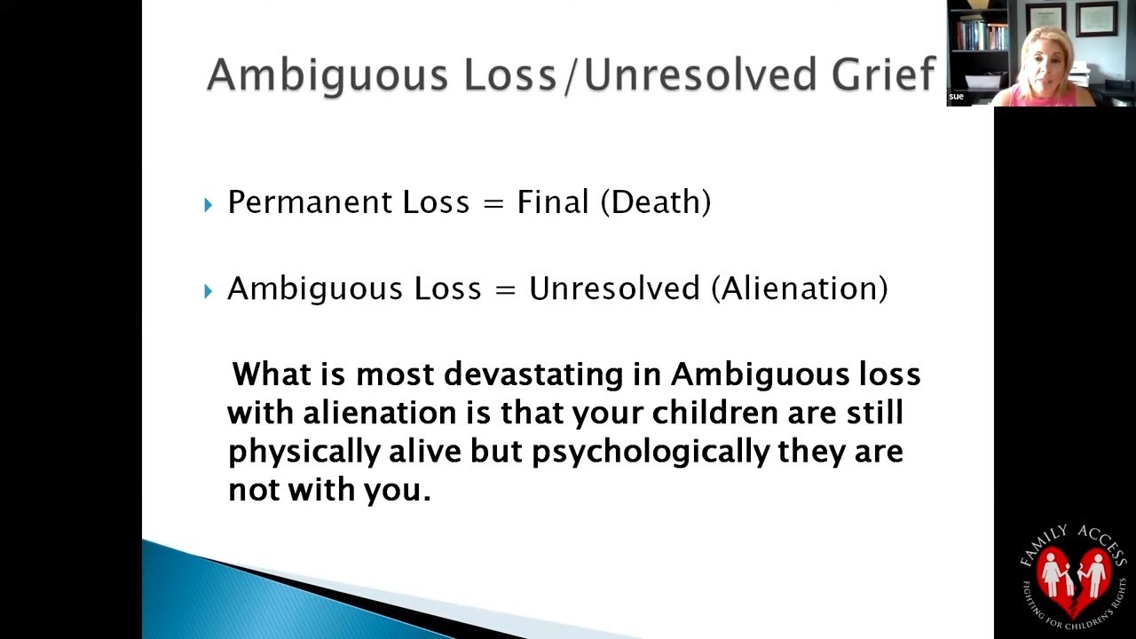 What is Ambiguous Loss and Why You Need to Know about this To Cope - Dr. Sue Cornbluth