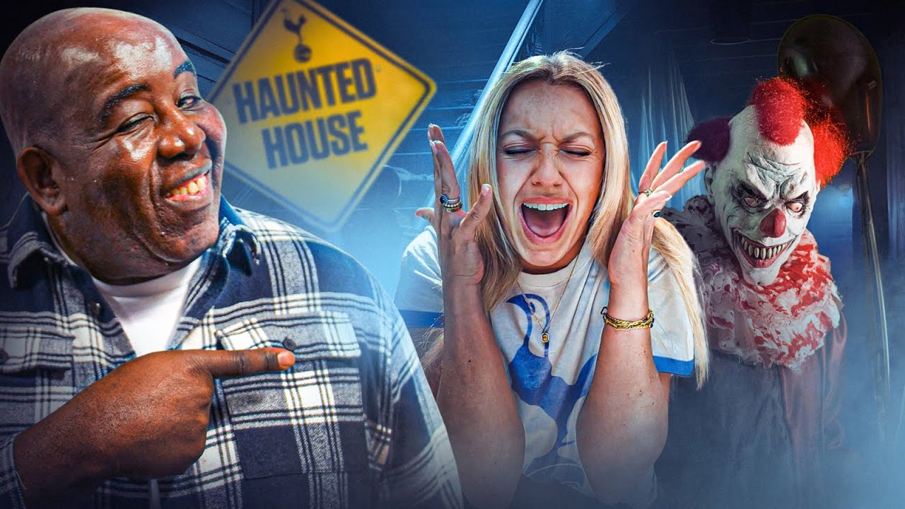 TERRIFYING Football Fans In A HAUNTED House!