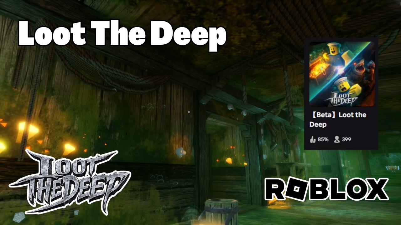 Loot The Deep Sea Diving Looting Game Roblox: первый взгляд